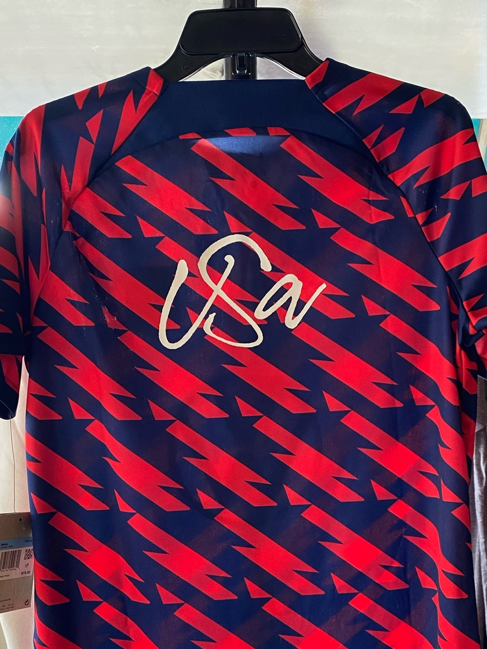 Nike US Soccer USMNT Pre-Match Jersey Men's | Size M NWT - Picture 8 of 9